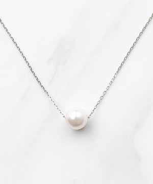 【WEB限定】PRECIOUS PEARL NECKLACE プラチナ アコヤパール ネックレス