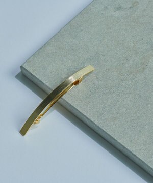  ロング メタルバレッタ