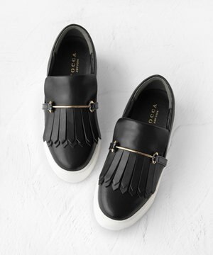  【晴雨兼用】FRINGE SLIPON RAIN SNEAKERS スニーカー