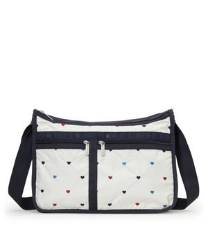  DELUXE EVERYDAY BAG/トリコロールハートエンブロイダリー