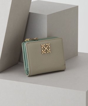  ＜お財布人気NO.1＞モノグラムプレートハーフウォレット(SO-376)