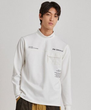 【ストレッチ / 快適 / 一枚でサマになる】【MEN】NEW ポケットモックT