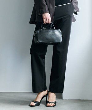  ナイロンストレッチポンチ セミワイドパンツ