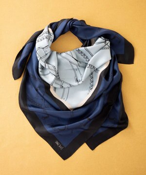  ビット柄スカーフ