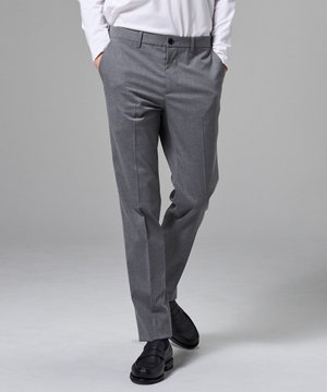 【後ろウエストゴム仕様】キャリーマンストレッチ テーパードパンツ / CITY EASY