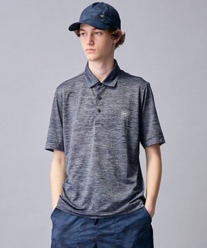  【ゆったり】ドライクールスキンアウトドアポロシャツ