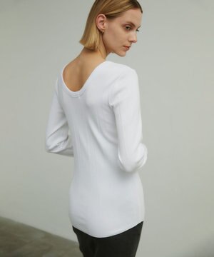  CYRILLE / リブトップス