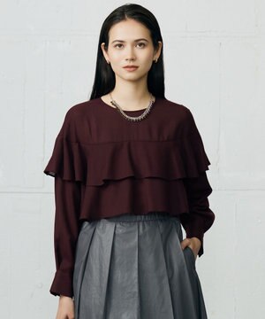  【カタログ掲載】TWハイツイストビエラフリル ブラウス