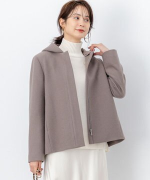 ウールモッサ ショートコート