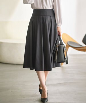 タックフレアカラースカート