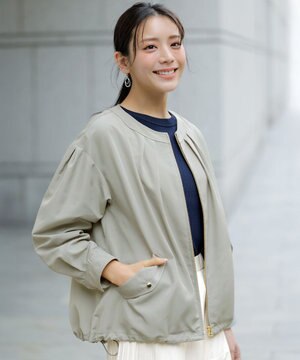  【花粉リリース】スプリングコンフォート ブルゾン