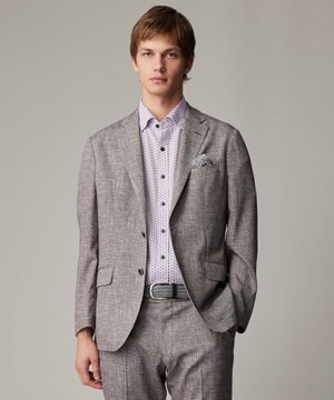 清涼感【弱撥水/イージーケア/軽量/ストレッチ】クールピケ ジャケット