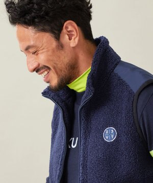  【MEN】ボアフリース ベスト