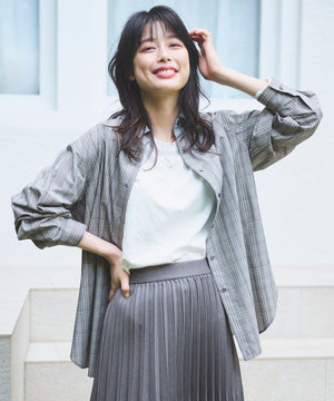 【UVカット/抗菌防臭/速乾】エニィファンクション カシュクールシャツ