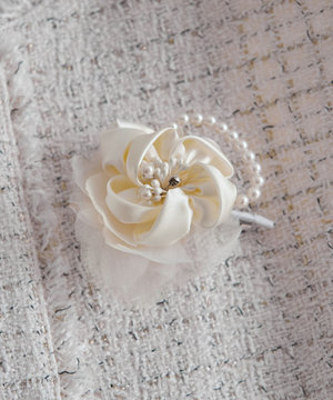 シアーシフォン コサージュ