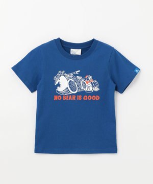  【KIDS】UVカット アートコラボTシャツ〈BEAR〉