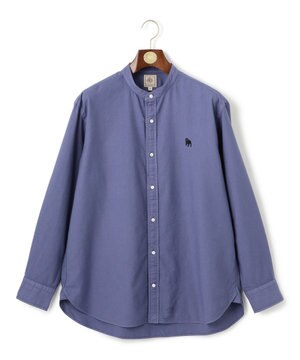  【KING SIZE】【大人気バックブル】バンドカラー オックスフォードガーメントダイシャツ