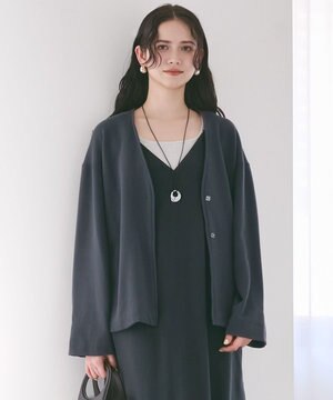  【SLOW/一部店舗限定】ハイゲージテリー スウェット ジャケット