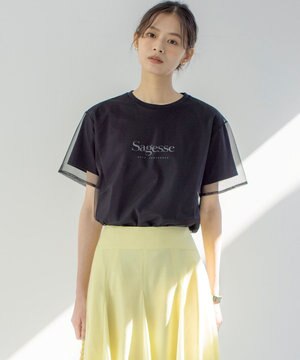  チュールロゴ Ｔシャツ