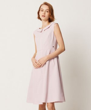  【消臭・吸水速乾・洗える】SUMMER ENTRANCE 襟付きドレス