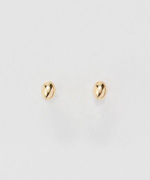  【K10】プチオーバルピアス/BOXつき