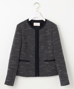  リップルボーダーストレッチ ジャケット