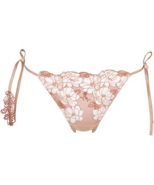  ルジェ Ｔバック ショーツ BCA442・BCA342とペア かぶり広め(バック) リボン結びタイプ(サイド) 透けにくい(フロント) ソング はきこみ丈あさめ レディース PCA442 /ワコール