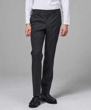 【後ろウエストゴム仕様】キャリーマンストレッチ   テーパードパンツ / CITY EASY