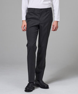 【後ろウエストゴム仕様】キャリーマンストレッチ テーパードパンツ / CITY EASY