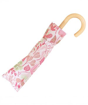  <新柄登場>Stig Lindberg HERBARIUM BRIGHT ピンク 折りたたみ傘