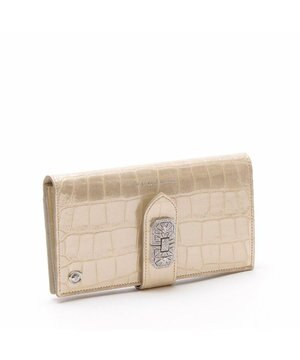 【牛革】ヴィッテリグリシャムウェンディ/イタリアンレザーアールデコウォレット