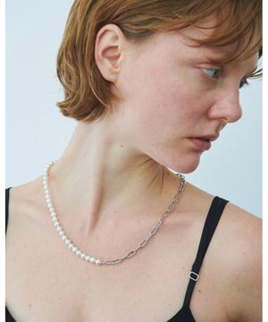  【AFFECT】パール＆チェーンネックレス大