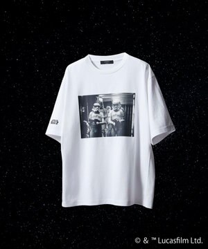 【WEB限定】【スター・ウォーズ 】 JOSEPH HOMME スター・ウォーズ / リラックスフォルム クルーネックプリントTシャツ
