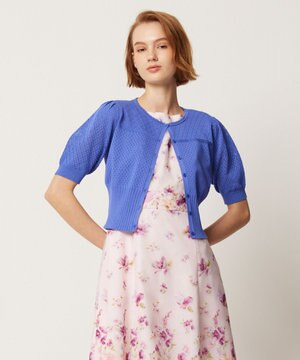  【洗える】MINI GAME CARDIGAN カーディガン