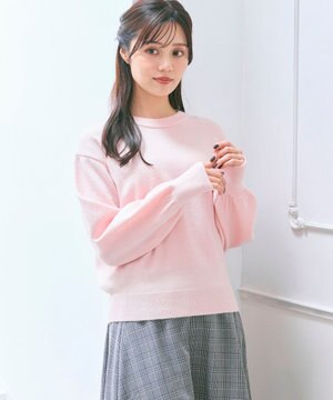  クルーネックニット プルオーバー