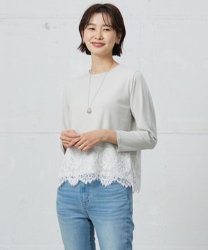  【WEB限定カラーあり・洗える】RACY DECOR ニット