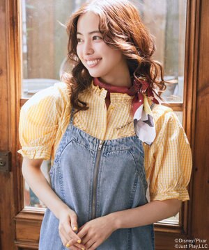  【予約】【WEB・一部店舗限定】ヴィンテージ風フリルブラウス/TOY STORY