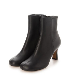  <MODE ET JACOMO>スクエアトゥバックストレッチショートブーツ