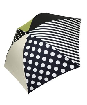  【UVカット90%以上】【数量限定】レディース向け  折傘 55cm BLK T1232