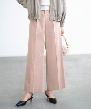  【接触冷感・吸湿・速乾】COOLMAX ワイドパンツ