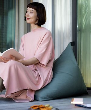  8号帆布 ビーズクッション