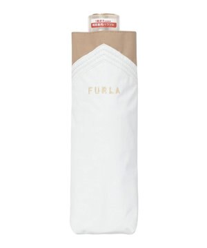  【フルラ （FURLA）】晴雨兼用日傘 折りたたみ傘 バイカラーキルティングステッチ 一級遮光 UV