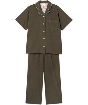  【綿100％】強撚天竺半袖パジャマ MADE WITH LIBERTY FABRIC
