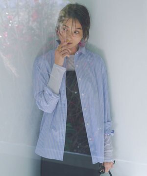 【CLASSY.5月号掲載/洗える】CANCLINI ベーシック シャツ