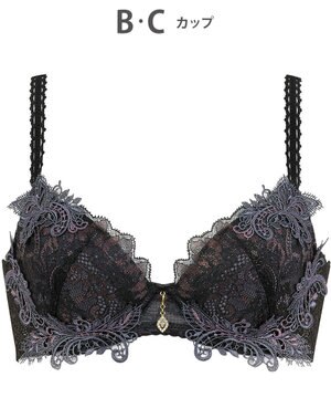  ブラジャー Wing Lesiage ふっくらまる胸メイク 背中の段差を軽減 やさしくフィット 【2880シリーズ】 パッド有 ブラ PB2880 ウイング／ワコール