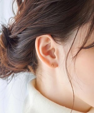  【K10】インフィニティビジューピアス