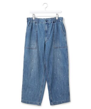  【UNISEX】ワイド デニムパンツ