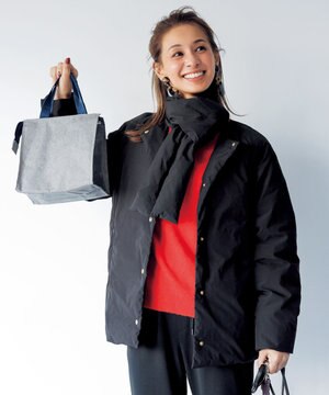 【ストール付き】ショートダウン