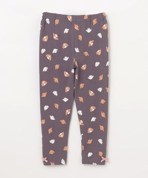  総柄プリントレギンス