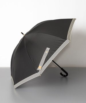  Beaurance（ビューランス）サマーシールド グログランリボン晴雨兼用傘（1段スライドショート傘）